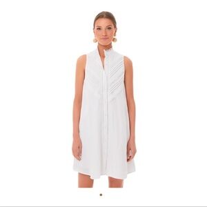 NWOT Tuckernuck Pomander Place White Sleeveless Dutton Dress, Size Small